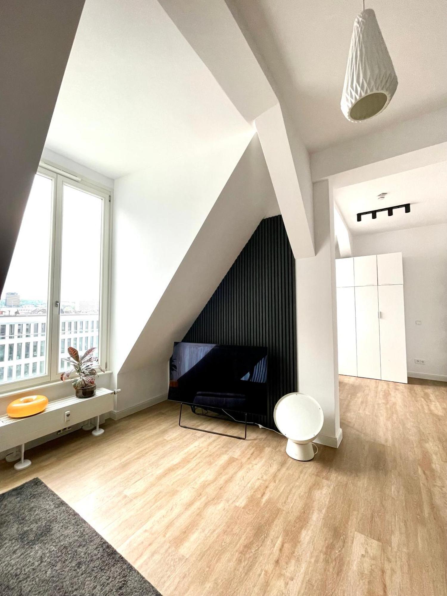 Super Zentrales Design-Apartment Wiesbaden Kültér fotó